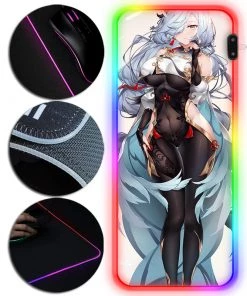 OneHeroSuits Genshin Impact Shenhe Mouse Pad 申鹤 Edition RGB