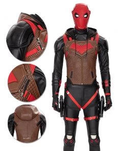 Gotham Knights Red Hood Cosplay Costumes OneHeroSuits