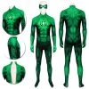 OneHeroSuits Expert-level Cosplay Bodysuit & Zentai Green Lantern Hal Jordan Cosplay Costume Detail Printed Suit