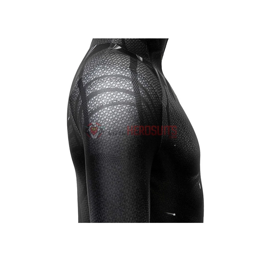 OneHeroSuits Expert-level Cosplay Bodysuit & Zentai Christmas Gifts For Kids Black Panther Cosplay Costume Children Black Panther BodySuit 12 OneHeroSuits Expert-level Cosplay Bodysuit & Zentai Christmas Gifts For Kids Black Panther Cosplay Costume Children Black Panther BodySuit
