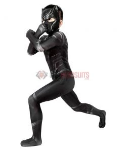 OneHeroSuits Gift For Boys Black Panther Cosplay Suit HQ Printed Costumes Expert-level Cosplay Bodysuit & Zentai