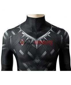 OneHeroSuits Black Panther Cosplay Costume Detail Printed Spandex Suit Expert-level Cosplay Bodysuit & Zentai