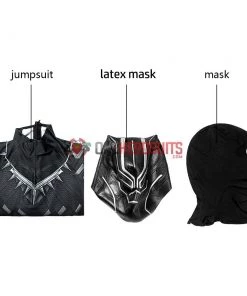 OneHeroSuits Black Panther Cosplay Costume Detail Printed Spandex Suit Expert-level Cosplay Bodysuit & Zentai