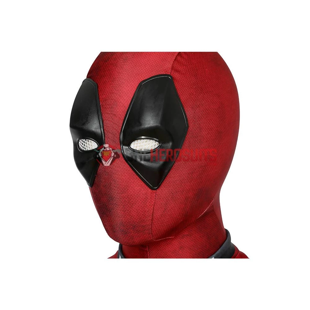 OneHeroSuits Deadpool Suit 3D Printed Spandex Deadpool Red Cosplay Costume Expert-level Cosplay Bodysuit & Zentai 23 OneHeroSuits Deadpool Suit 3D Printed Spandex Deadpool Red Cosplay Costume Expert-level Cosplay Bodysuit & Zentai
