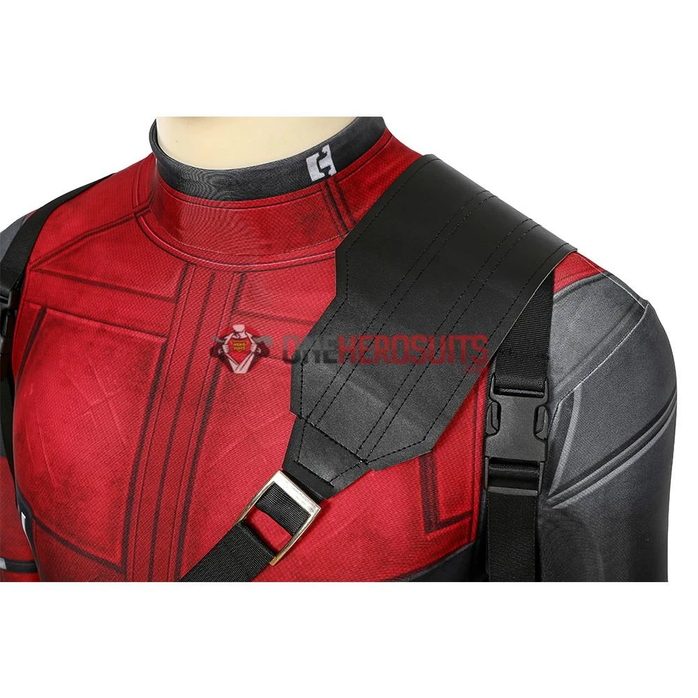 OneHeroSuits Deadpool Suit 3D Printed Spandex Deadpool Red Cosplay Costume Expert-level Cosplay Bodysuit & Zentai 30 OneHeroSuits Deadpool Suit 3D Printed Spandex Deadpool Red Cosplay Costume Expert-level Cosplay Bodysuit & Zentai