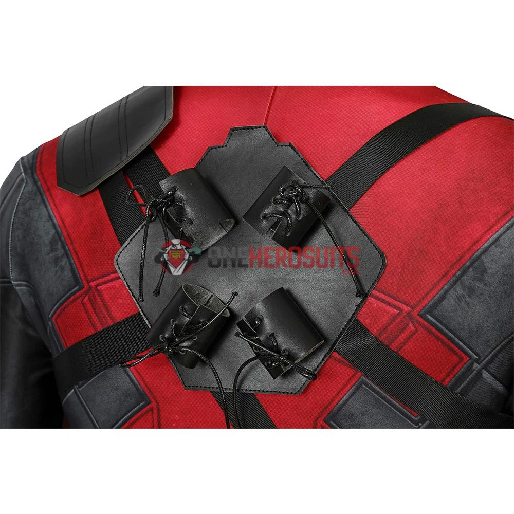 OneHeroSuits Deadpool Suit 3D Printed Spandex Deadpool Red Cosplay Costume Expert-level Cosplay Bodysuit & Zentai 31 OneHeroSuits Deadpool Suit 3D Printed Spandex Deadpool Red Cosplay Costume Expert-level Cosplay Bodysuit & Zentai