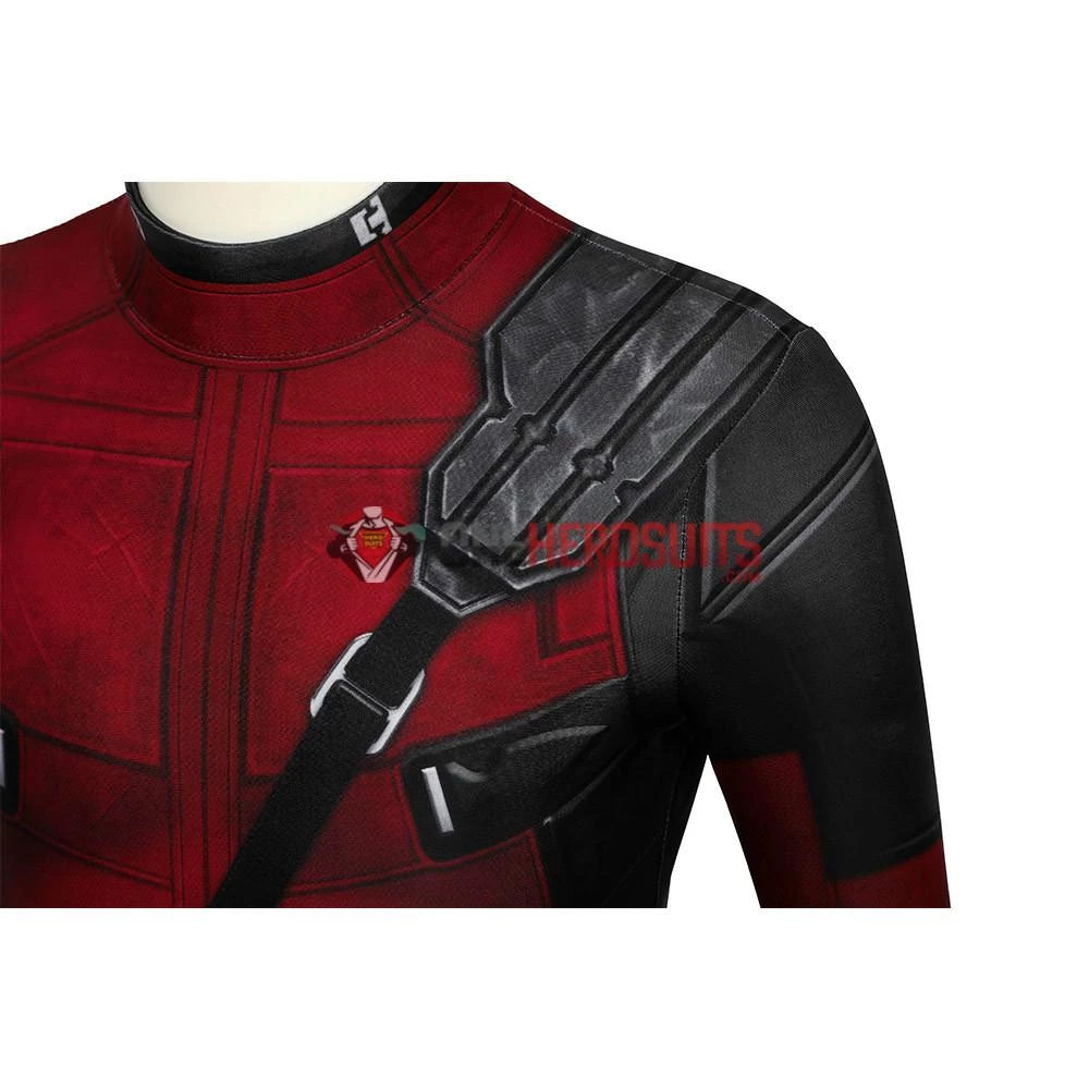 OneHeroSuits Expert-level Cosplay Bodysuit & Zentai Kids Deadpool Cosplay Suit 3D Printed Spandex Deadpool Suit For Children 20 OneHeroSuits Expert-level Cosplay Bodysuit & Zentai Kids Deadpool Cosplay Suit 3D Printed Spandex Deadpool Suit For Children
