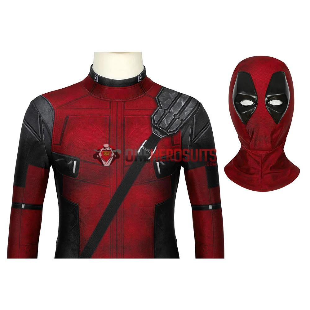 OneHeroSuits Expert-level Cosplay Bodysuit & Zentai Kids Deadpool Cosplay Suit 3D Printed Spandex Deadpool Suit For Children 21 OneHeroSuits Expert-level Cosplay Bodysuit & Zentai Kids Deadpool Cosplay Suit 3D Printed Spandex Deadpool Suit For Children