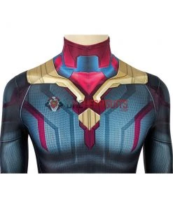 OneHeroSuits Vision Cosplay Costume The Wanda Vision Detail Printed Edition