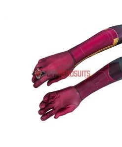 OneHeroSuits Vision Cosplay Costume The Wanda Vision Detail Printed Edition