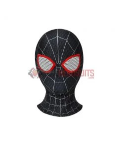 OneHeroSuits Zentai/Jumpsuit Gift For Boys Miles Morales Black Spider-man Cosplay Suit HQ Printed Costumes