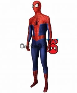 OneHeroSuits Spider-Man Into The Spider-Verse Peter Parker Cosplay Costume 3D Printed Zentai 15 OneHeroSuits Spider-Man Into The Spider-Verse Peter Parker Cosplay Costume 3D Printed Zentai