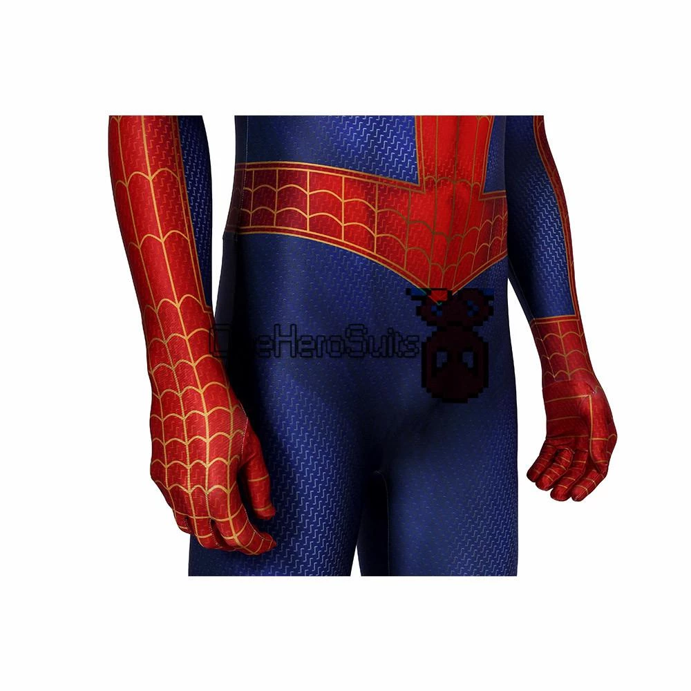 OneHeroSuits Spider-Man Into The Spider-Verse Peter Parker Cosplay Costume 3D Printed Zentai 10 OneHeroSuits Spider-Man Into The Spider-Verse Peter Parker Cosplay Costume 3D Printed Zentai