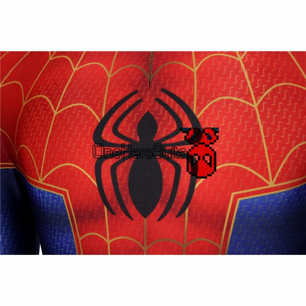 OneHeroSuits Spider-Man Into The Spider-Verse Peter Parker Cosplay Costume 3D Printed Zentai 8 OneHeroSuits Spider-Man Into The Spider-Verse Peter Parker Cosplay Costume 3D Printed Zentai