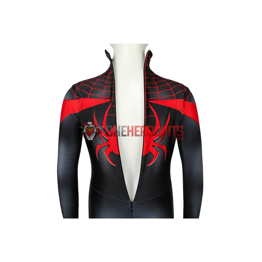 OneHeroSuits Kids Spider-man Miles Morales PS5 Cosplay Suit Children Halloween Cosplay Jumpsuit 11 OneHeroSuits Kids Spider-man Miles Morales PS5 Cosplay Suit Children Halloween Cosplay Jumpsuit