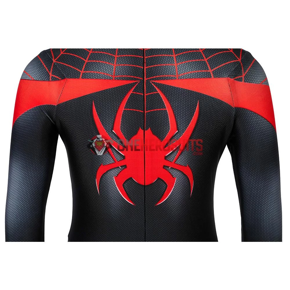 OneHeroSuits Kids Spider-man Miles Morales PS5 Cosplay Suit Children Halloween Cosplay Jumpsuit 12 OneHeroSuits Kids Spider-man Miles Morales PS5 Cosplay Suit Children Halloween Cosplay Jumpsuit