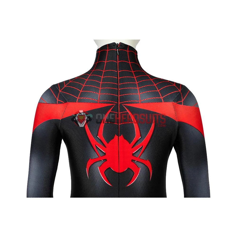OneHeroSuits Kids Spider-man Miles Morales PS5 Cosplay Suit Children Halloween Cosplay Jumpsuit 13 OneHeroSuits Kids Spider-man Miles Morales PS5 Cosplay Suit Children Halloween Cosplay Jumpsuit