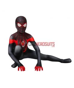 OneHeroSuits Kids Spider-man Miles Morales PS5 Cosplay Suit Children Halloween Cosplay Jumpsuit 18 OneHeroSuits Kids Spider-man Miles Morales PS5 Cosplay Suit Children Halloween Cosplay Jumpsuit