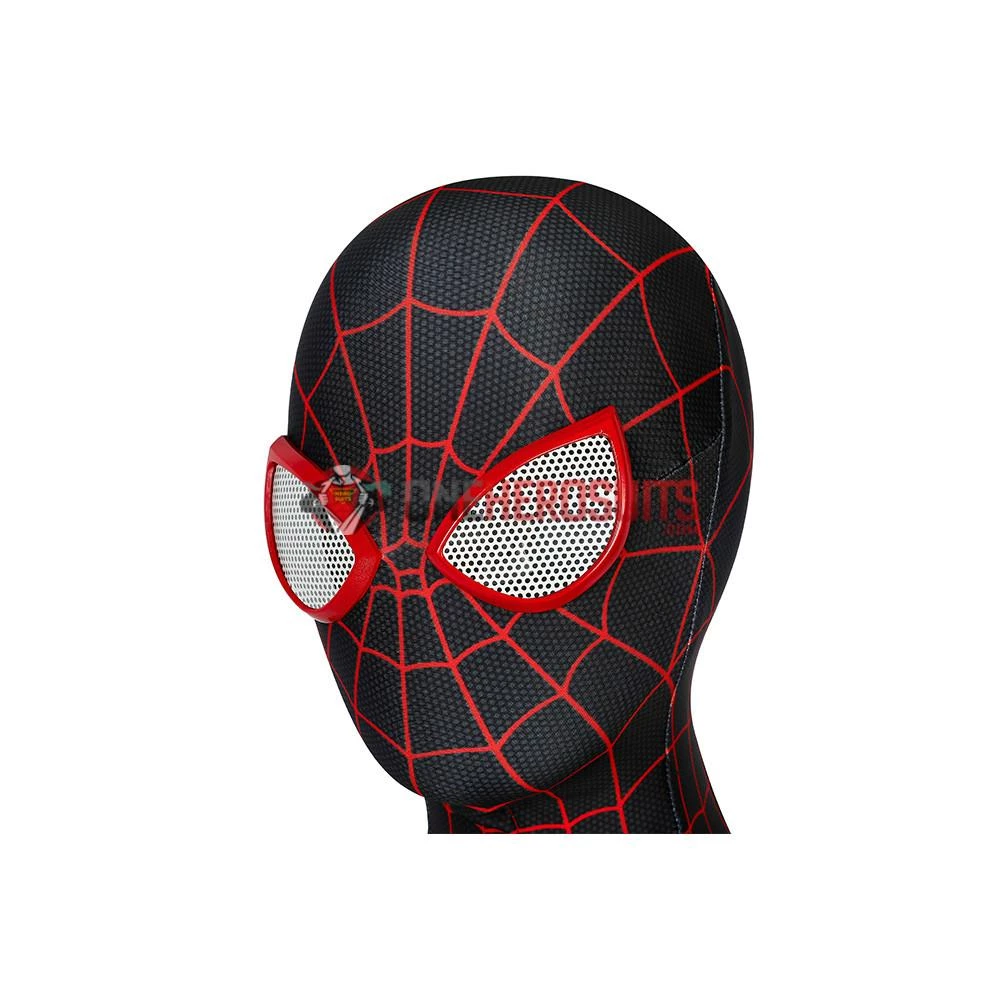 OneHeroSuits Kids Spider-man Miles Morales PS5 Cosplay Suit Children Halloween Cosplay Jumpsuit 10 OneHeroSuits Kids Spider-man Miles Morales PS5 Cosplay Suit Children Halloween Cosplay Jumpsuit