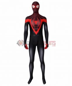 OneHeroSuits Ultimate Spider-Man Cosplay Costumes Miles Morales Cosplay Suit Zentai/Jumpsuit