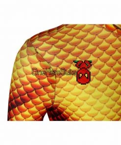 OneHeroSuits Christmas Gifts For Kids Aquaman Cosplay Suit Children Aquaman Cosplay Bodysuit