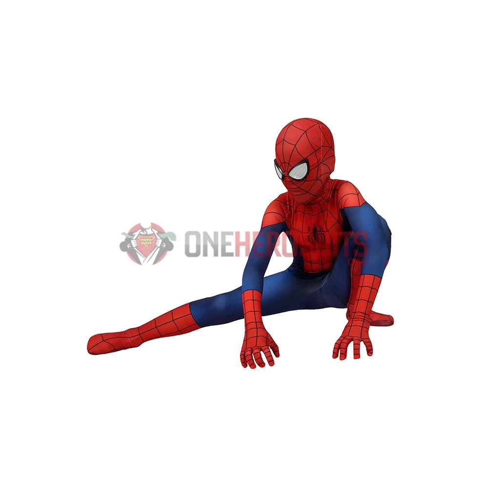OneHeroSuits Kids Ultimate Spider-Man Suit SuperHero Cosplay Costumes For Children 3 OneHeroSuits Kids Ultimate Spider-Man Suit SuperHero Cosplay Costumes For Children