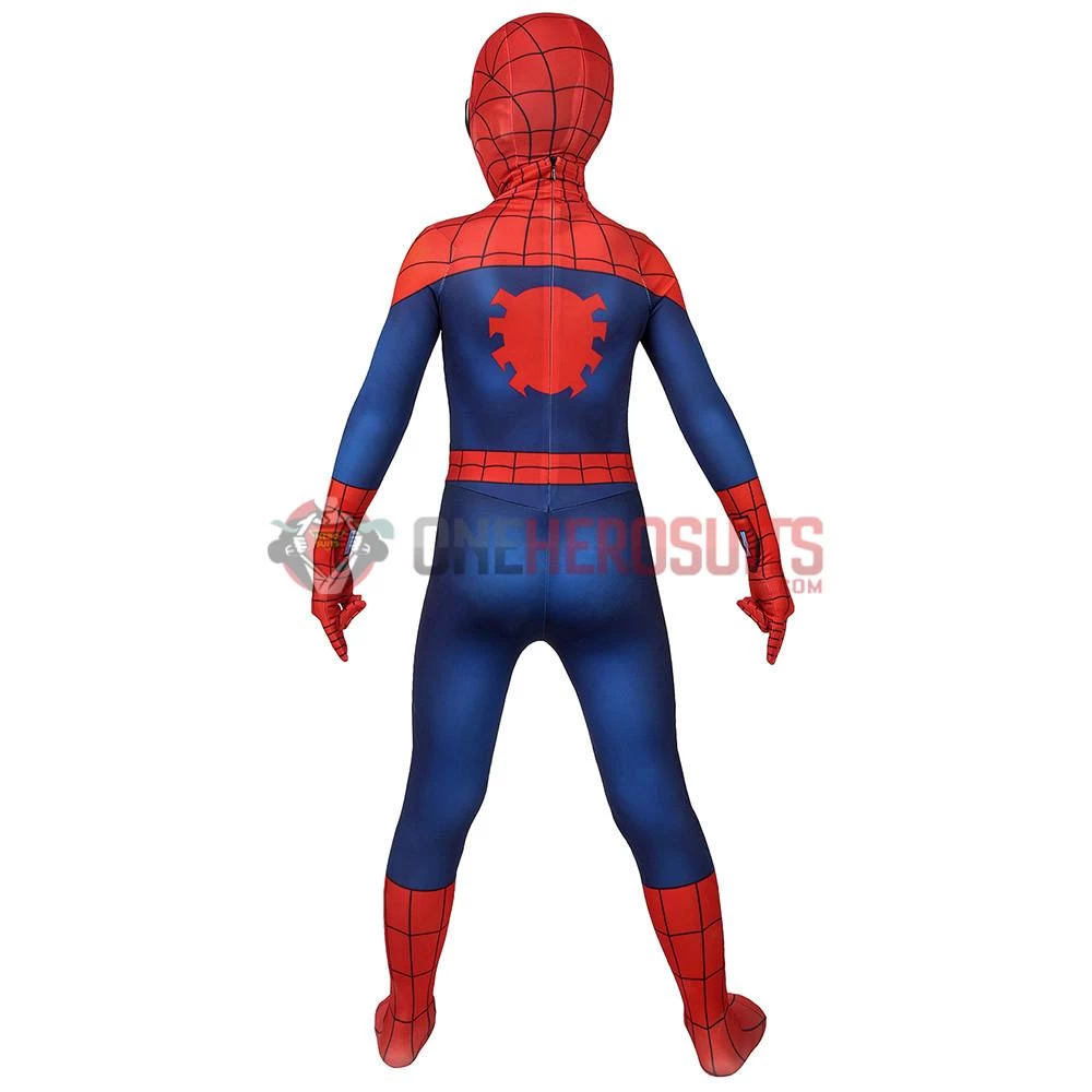 OneHeroSuits Kids Ultimate Spider-Man Suit SuperHero Cosplay Costumes For Children 5 OneHeroSuits Kids Ultimate Spider-Man Suit SuperHero Cosplay Costumes For Children