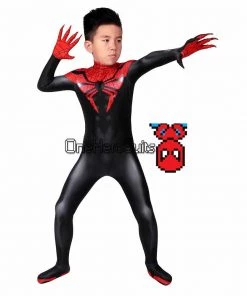 OneHeroSuits Zentai/Jumpsuit Christmas Gifts For Kids Superior Spider-man Cosplay Costume Children Spandex Costume
