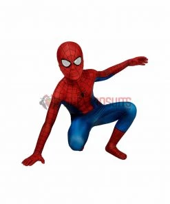 OneHeroSuits Kids Spider-man Cosplay Suit PS4 Spider-man Spandex BodySuit