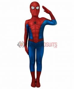 OneHeroSuits Kids Spider-man Cosplay Suit PS4 Spider-man Spandex BodySuit