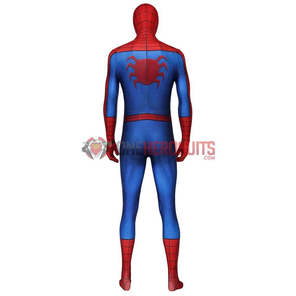 OneHeroSuits Spider-Man PS4 Game Cosplay Costumes 3D Classic Cosplay Suit Zentai/Jumpsuit 3 OneHeroSuits Spider-Man PS4 Game Cosplay Costumes 3D Classic Cosplay Suit Zentai/Jumpsuit