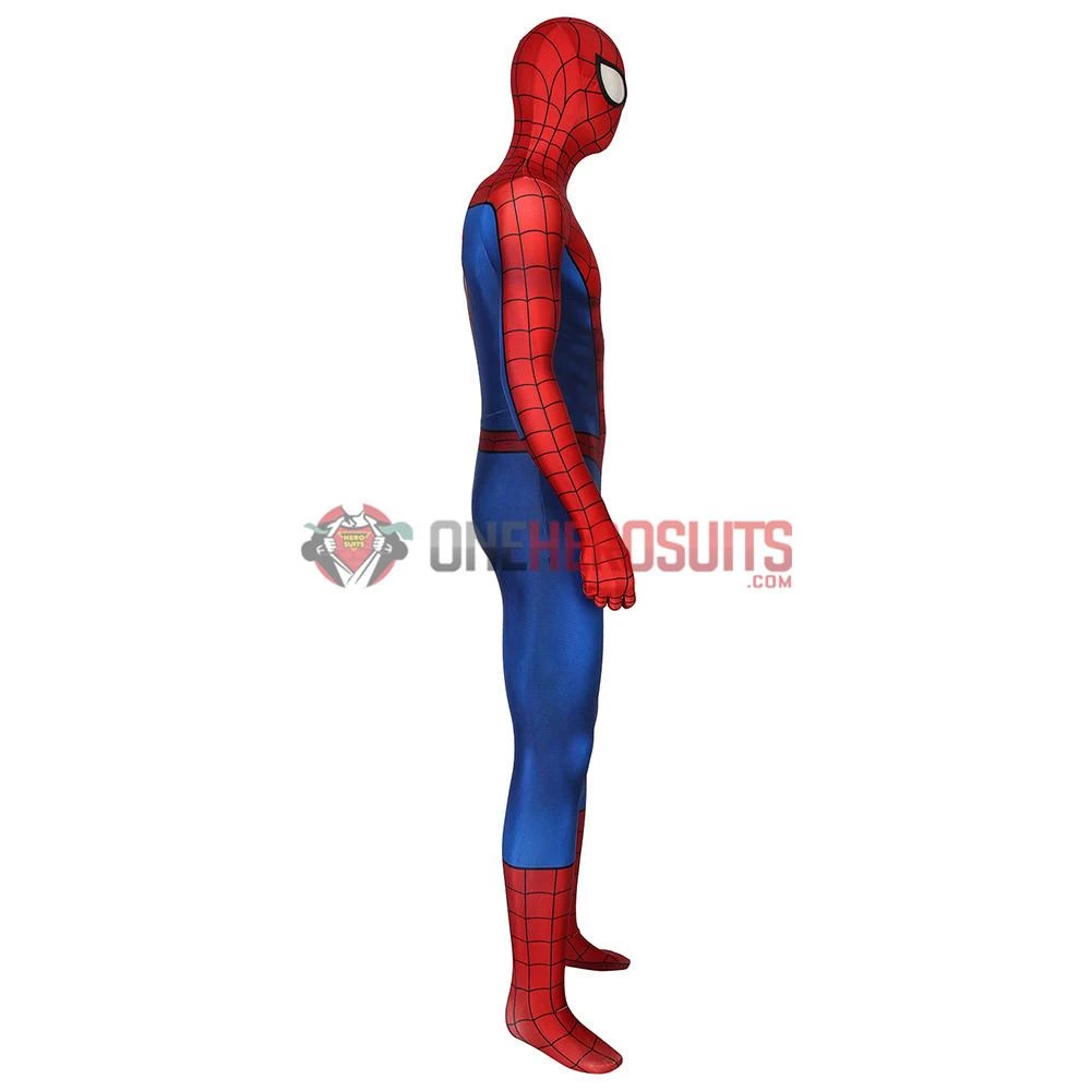 OneHeroSuits Spider-Man PS4 Game Cosplay Costumes 3D Classic Cosplay Suit Zentai/Jumpsuit 4 OneHeroSuits Spider-Man PS4 Game Cosplay Costumes 3D Classic Cosplay Suit Zentai/Jumpsuit