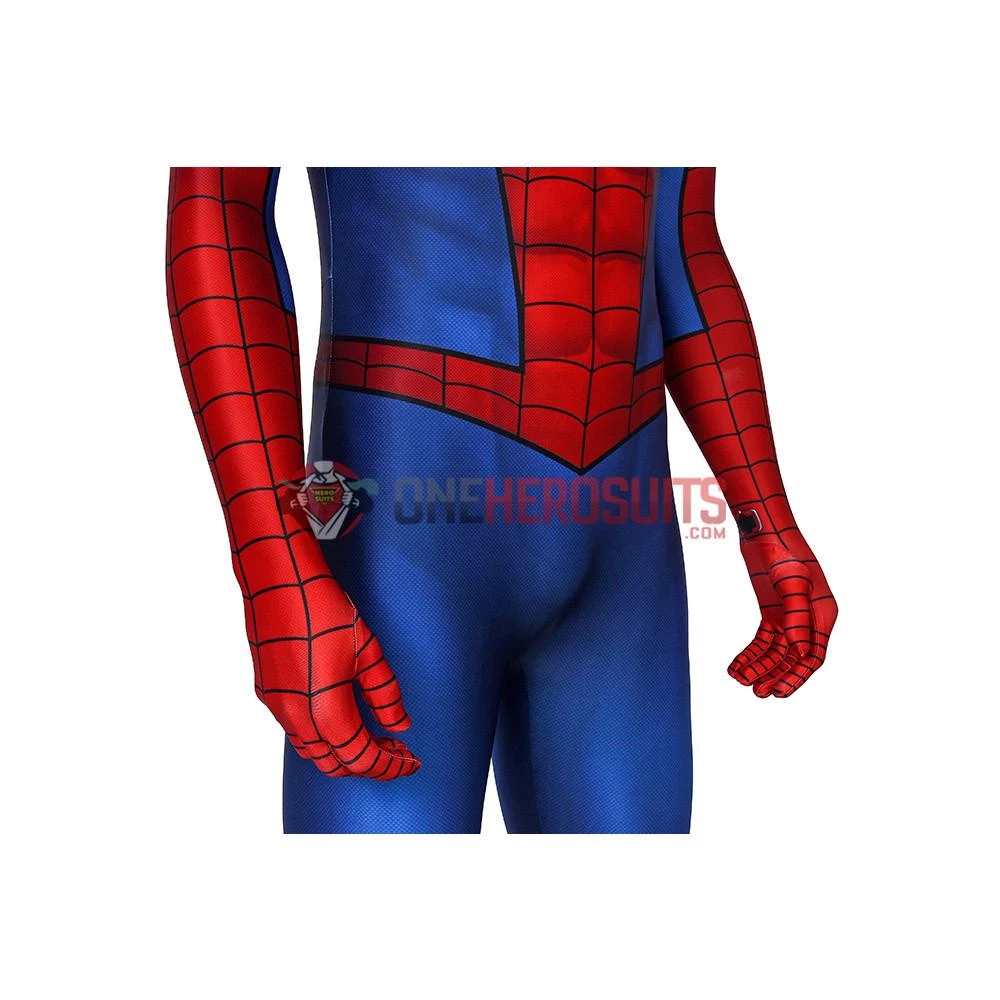OneHeroSuits Spider-Man PS4 Game Cosplay Costumes 3D Classic Cosplay Suit Zentai/Jumpsuit 7 OneHeroSuits Spider-Man PS4 Game Cosplay Costumes 3D Classic Cosplay Suit Zentai/Jumpsuit