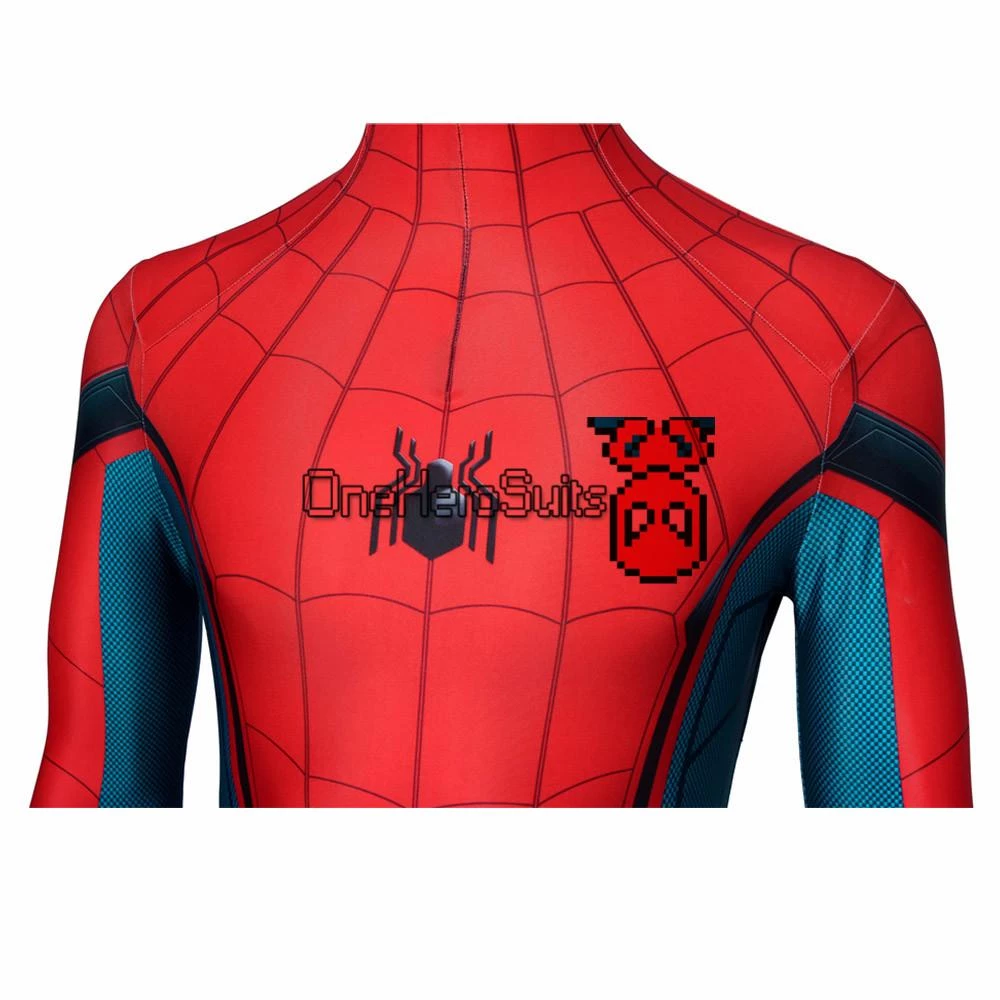 OneHeroSuits Spider-Man Far From Home Cosplay Costume Peter Parker 3D Printed BodySuit 9 OneHeroSuits Spider-Man Far From Home Cosplay Costume Peter Parker 3D Printed BodySuit