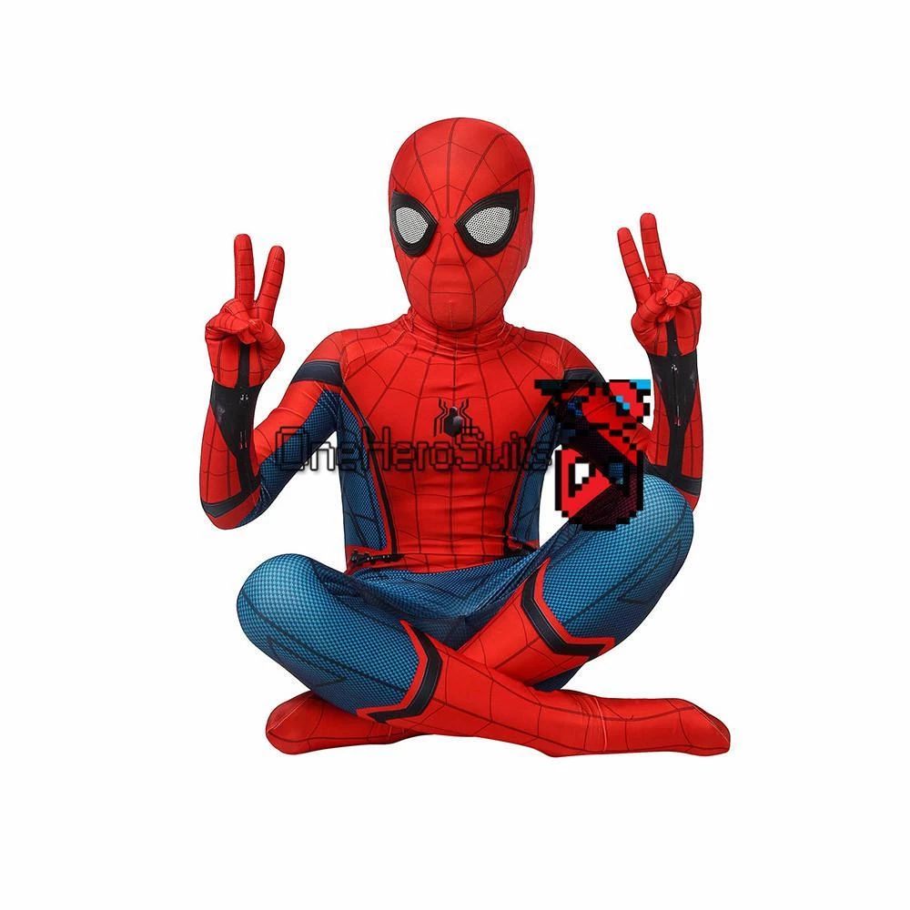 OneHeroSuits Christmas Gifts For Kids Spider-man Cosplay Costume Children Spiderman BodySuit 5 OneHeroSuits Christmas Gifts For Kids Spider-man Cosplay Costume Children Spiderman BodySuit