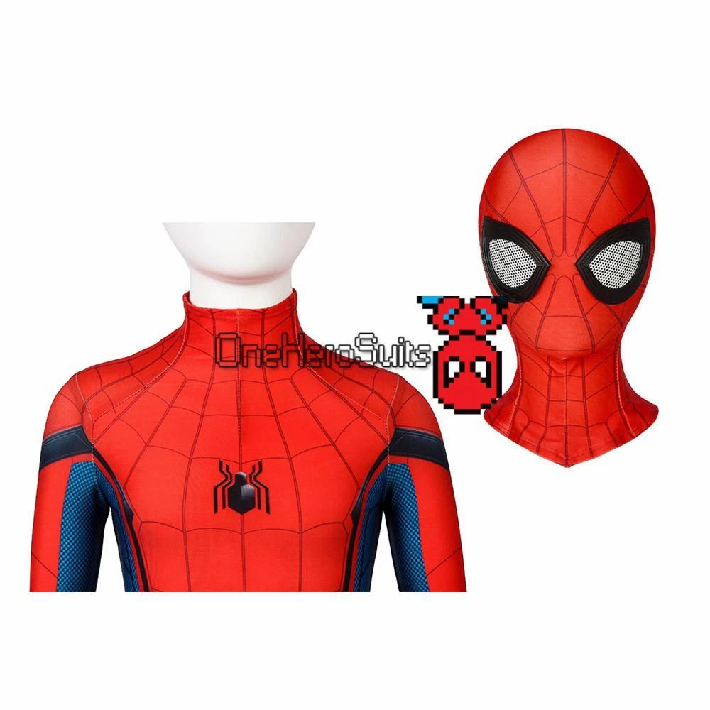 OneHeroSuits Christmas Gifts For Kids Spider-man Cosplay Costume Children Spiderman BodySuit 15 OneHeroSuits Christmas Gifts For Kids Spider-man Cosplay Costume Children Spiderman BodySuit