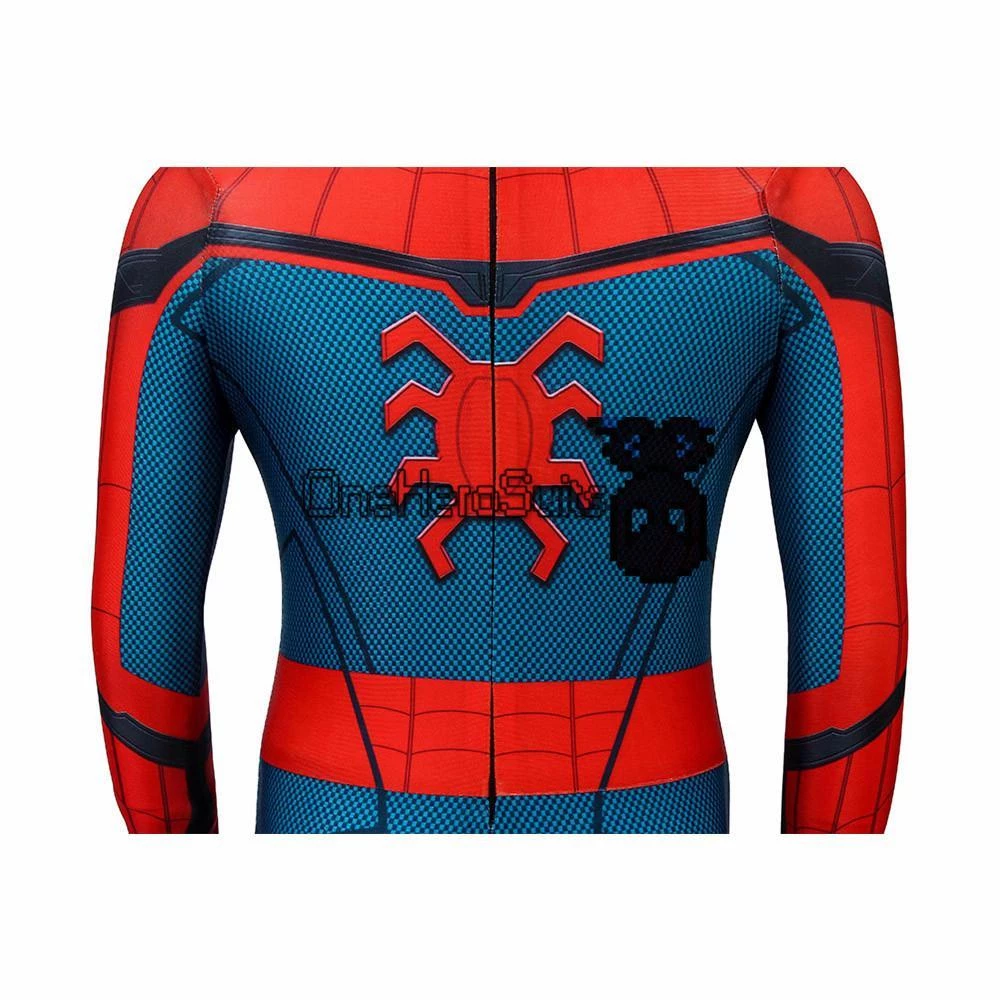 OneHeroSuits Christmas Gifts For Kids Spider-man Cosplay Costume Children Spiderman BodySuit 12 OneHeroSuits Christmas Gifts For Kids Spider-man Cosplay Costume Children Spiderman BodySuit
