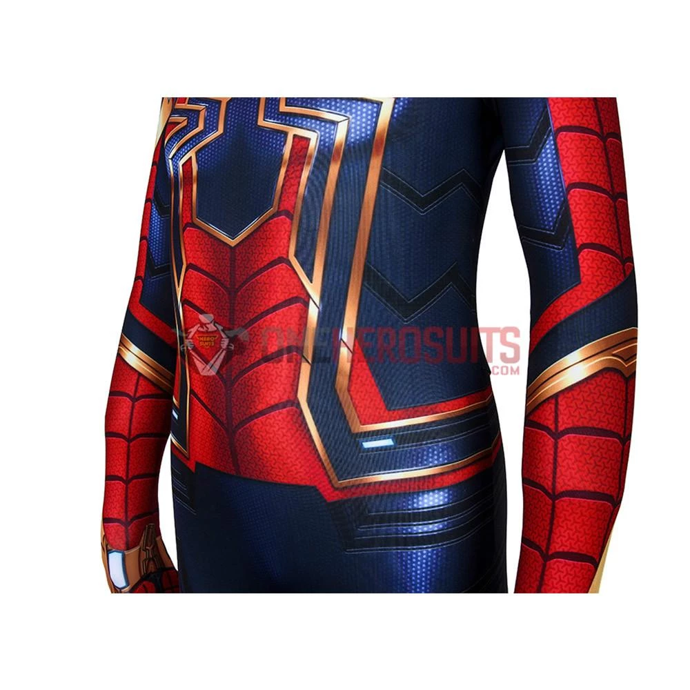 OneHeroSuits Kids Iron Spider-Man Suit Avengers SuperHero Cosplay Costumes For Children Zentai/Jumpsuit 13 OneHeroSuits Kids Iron Spider-Man Suit Avengers SuperHero Cosplay Costumes For Children Zentai/Jumpsuit
