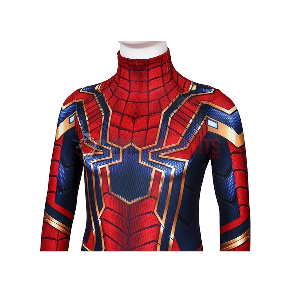 OneHeroSuits Kids Iron Spider-Man Suit Avengers SuperHero Cosplay Costumes For Children Zentai/Jumpsuit 14 OneHeroSuits Kids Iron Spider-Man Suit Avengers SuperHero Cosplay Costumes For Children Zentai/Jumpsuit