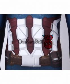 OneHeroSuits Christmas Gifts For Kids Captain America Endgame Cosplay Costume Children Spandex Cosplay Suit