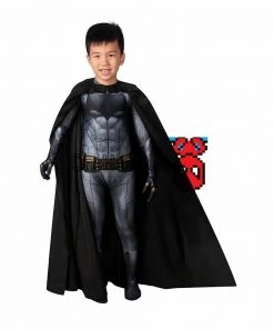 OneHeroSuits Kids Cosplay Christmas Gifts For Kids Batman Cosplay Costume Children Batman Cosplay Suit With Cloak