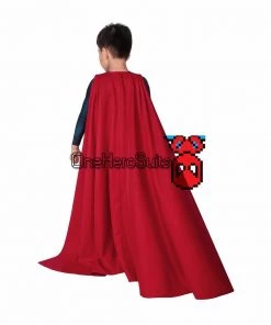 OneHeroSuits Christmas Gifts For Kids Superman Cosplay Costume Children Superman Suit With Cloak