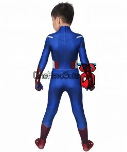 OneHeroSuits Christmas Gifts For Kids Captain America Classic Cosplay Costume Children Superhero Suits