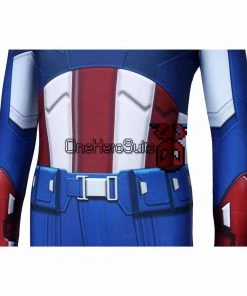 OneHeroSuits Christmas Gifts For Kids Captain America Classic Cosplay Costume Children Superhero Suits