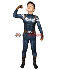 OneHeroSuits Captain America Suits For Kids Detail Printed Cosplay Costume For Halloween 18 OneHeroSuits Captain America Suits For Kids Detail Printed Cosplay Costume For Halloween