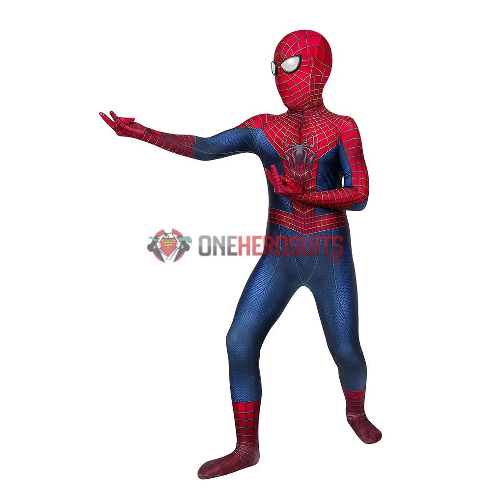 OneHeroSuits Zentai/Jumpsuit Spider-man Tobey Maguire Cosplay Suit For Kids 2 OneHeroSuits Zentai/Jumpsuit Spider-man Tobey Maguire Cosplay Suit For Kids