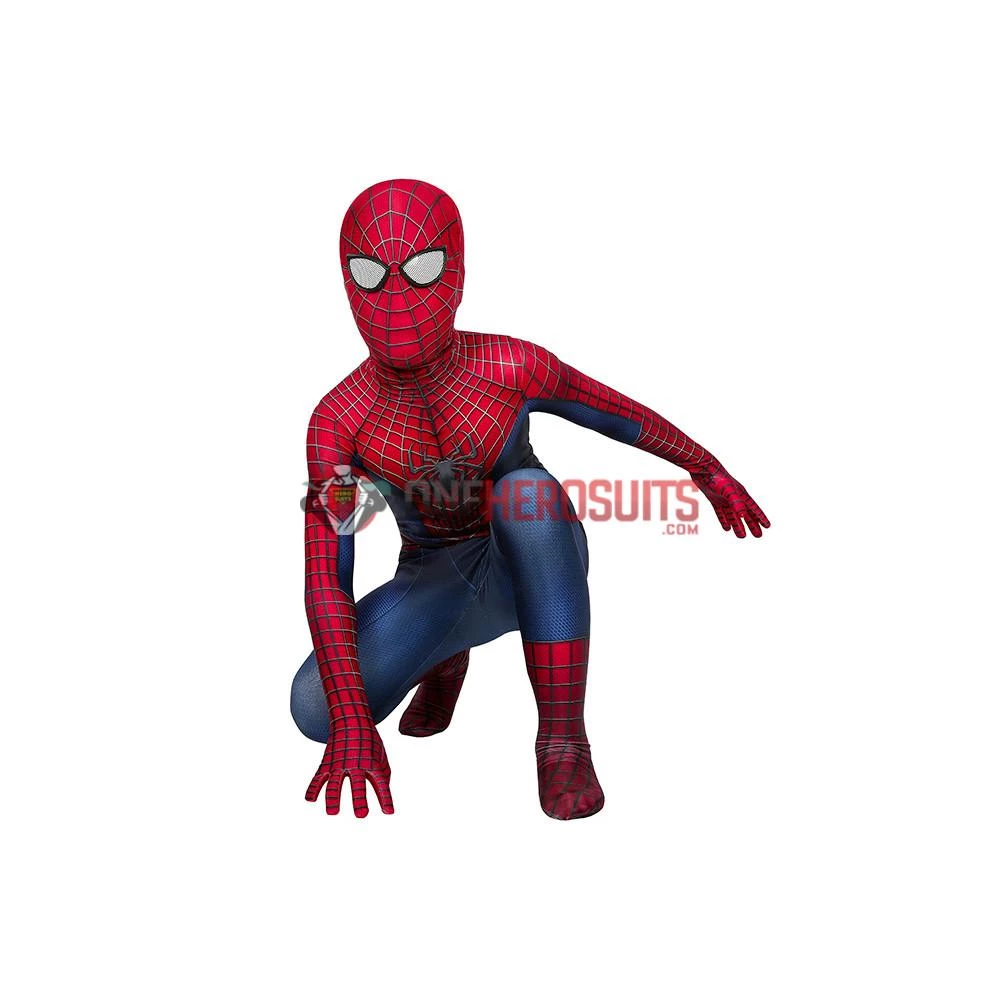 OneHeroSuits Zentai/Jumpsuit Spider-man Tobey Maguire Cosplay Suit For Kids 3 OneHeroSuits Zentai/Jumpsuit Spider-man Tobey Maguire Cosplay Suit For Kids