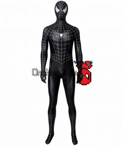 OneHeroSuits Venom Eddie Brock Cosplay Costume Black Spider-man Suit