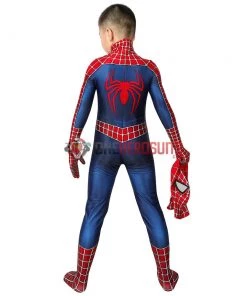 OneHeroSuits Kids Spider-man Cosplay Suit Classic Tobey Maguire Printed Edition Zentai/Jumpsuit