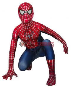 OneHeroSuits Kids Spider-man Cosplay Suit Spandex Tobey Maguire Suit Printed Edition 21 OneHeroSuits Kids Spider-man Cosplay Suit Spandex Tobey Maguire Suit Printed Edition